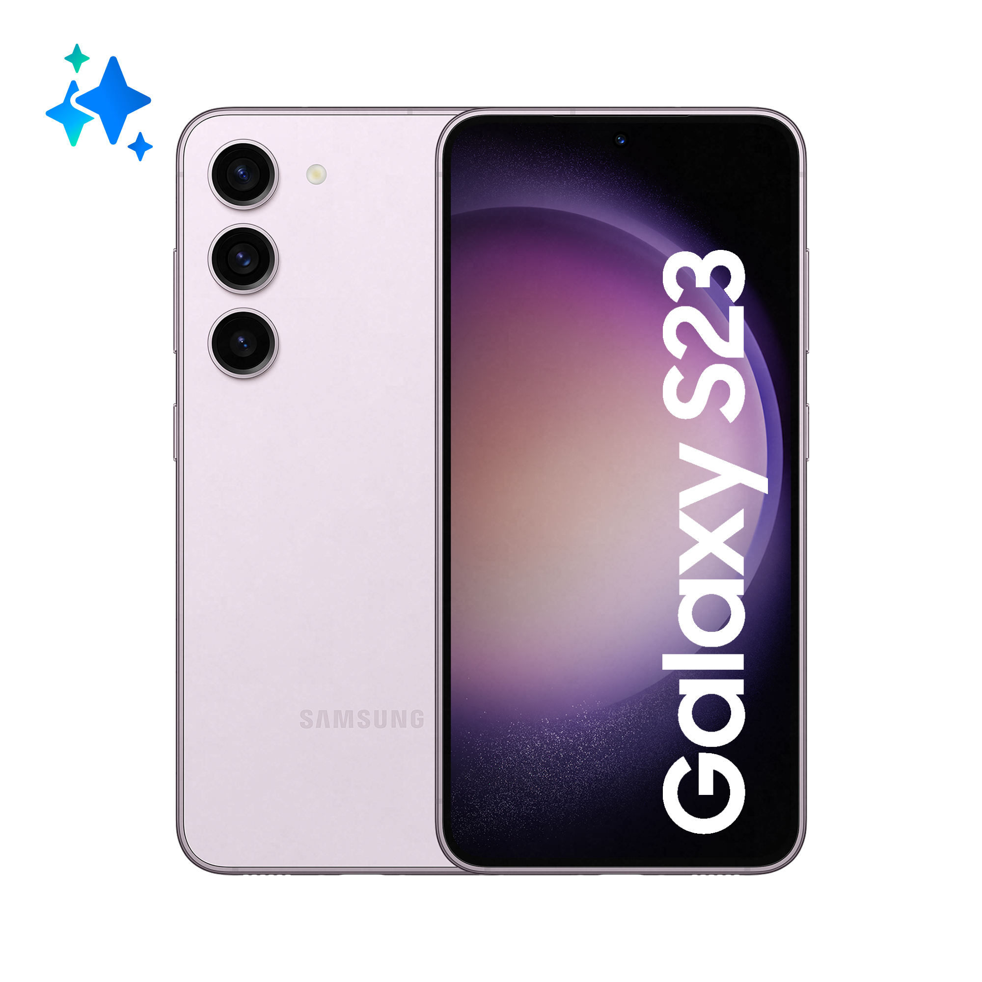 Samsung Galaxy SM-S911B / 128 GB / Lavendel