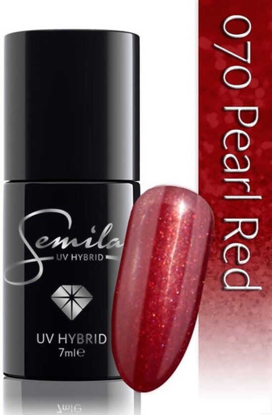 SEMILAC 070 UV Hybrid Pearl Red 7 ml