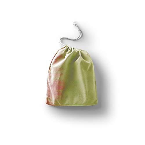 Bonamaison Bedrukte katoenen tas met trekkoord - 20 x 30 cm