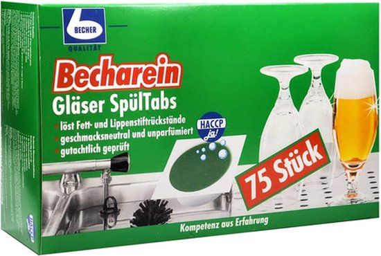 Dr. Becher Bierglasreiniger Tabs - 75 stuks