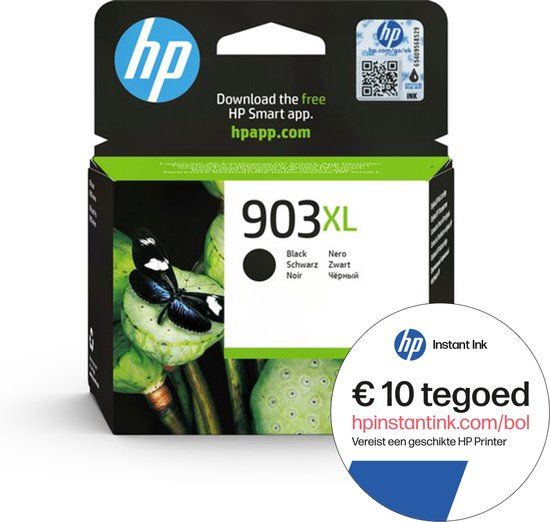 HP 903XL - Zwart - Inktcartridge + Instant Ink