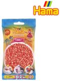 Hama Strijkkralen - 1000 Stuks - Pastel Rood