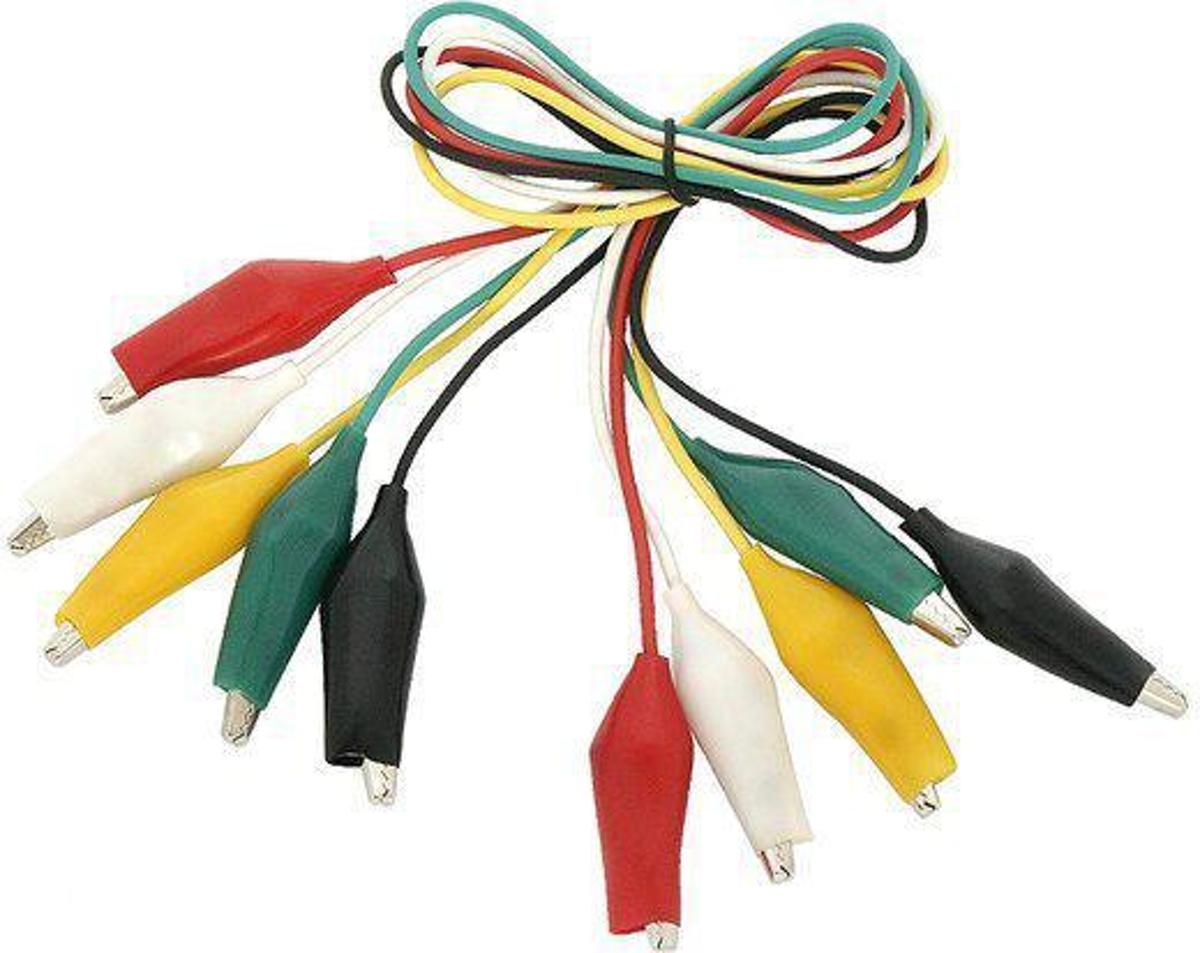 ABC-LED Krokodillenbek connector kabels