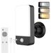 Lampe murale extérieure avec détecteur de mouvement - Télécommande - Protection IP65 - 9000 mAh - Angle de détection 120° - 3 modes d'éclairage - 1 pièce