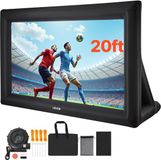 VEVOR Écran de projection gonflable 513x185x330cm Home cinéma