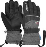 Reusch Connor R-TEX® XT Junior Skihandschoenen - Unisex - Kinderen - Black/Black Melange - Maat 3