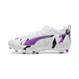 PUMA ULTRA 5 MATCH FOREVER FG/AG voetbalschoenen, Grijs/Wit, Maat 34,5