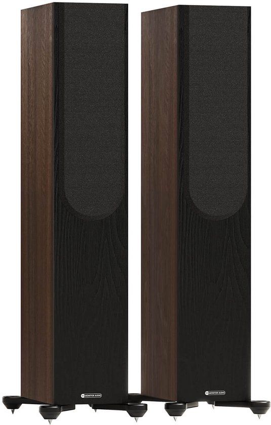 Monitor Audio Bronze 300 7G vloerstaande luidspreker walnoot