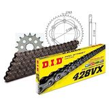 Kettingset DID Kettingset staal 428VX / 140 clipslot voor Yamaha TZR 125 cc bj. 1993-1999