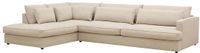 DÉJA Living Hoekbank 4-zits Monroe Beige Links