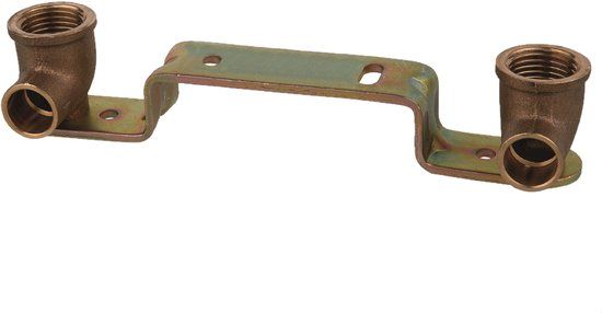 KIRCHHOFF BR Montage Eenheid - Blanco - 15 mm x 1/2\"BI - HOH Afstand 200 mm - 1 Mof (4976g)