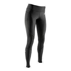 Mc David Recovery Max Tight Women Charcoal/CamoBrightYellow S