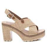 REFRESH XTI FOOTWEAR S.L. Refresh 172707 Hakken Sandalen Beige,Bruin EU 39 Vrouw