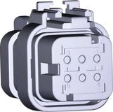 TE Connectivity 776433-1 Female behuizing-kabel AMPSEAL16 Totaal aantal polen 6 1 stuk(s)
