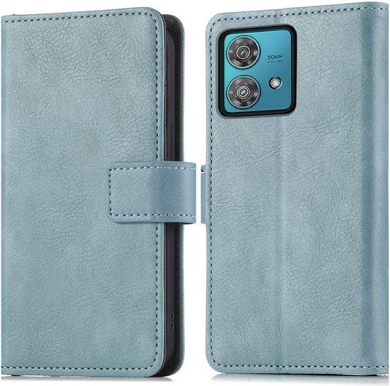 iMoshion Hoesje Motorola Moto G84 - Book Case - Lichtblauw
