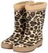 Morethansocks - Bottes de pluie imprimé animal enfant - Imprimé léopard - Taille 27/28