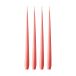 ester & erik Bougie ester & erik Lot de 4 corail 26,42 cm