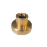 Zatech Adaptateur de réservoir GPL DISH Court Laiton W21.8 Filetage à gauche pour bouteilles de gaz de 11 kg 33 kg Italie Pologne France Camping-car