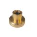 Zatech Adaptateur de réservoir GPL DISH Court Laiton W21.8 Filetage à gauche pour bouteilles de gaz de 11 kg 33 kg Italie Pologne France Camping-car
