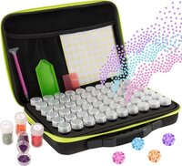 Crafts & Co. Crafts&Co Diamond Painting Opbergdoos 60 - Opbergkoffer/Sorteerdoos - Incl. Accessoires