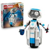 LEGO Marvel 76339 Les Quatre Fantastiques : H.E.R.B.I.E. Figurine, cadeau, à partir de 10 ans