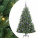 vidaXL - Kunstmatige - Hinged - Kerstboom - Groen - 150 - cm - PVC - en - Metalen
