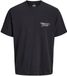 Jack & Jones Jorsketch Tg Jorsketch T-shirt à col rond pour homme, Noir, S