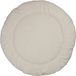 MamaLoes Teddy Boucle Naturel 90 cm Rond Omkeerbaar Boxkleed - Wit