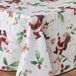 DOUCEUR D'INTERIEUR Kersttafelkleed NOEL met print, wit