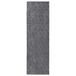 vidaXL - Tapis - Anthracite - 50 x 250 cm - 100% Polyester - 3 mm - Lavable