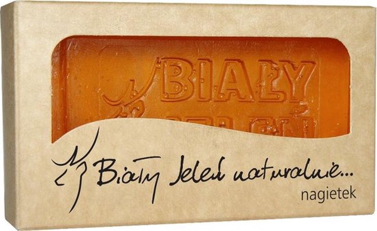 Biały Jeleń Bialy Jelen 1921™ Calendula Handzeep - 100 g - Glycerine Zeep met Goudsbloem Extract - Zeep Bar - Soap Bar