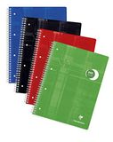 Clairefontaine 8253C Dot Book - Schrift met Spiraalbinding Geperforeerd - A4+ 22,5x29,7 cm - 160 Pagina's Gestippeld - Wit Papier 90 g - Omslag Gecoat Karton - Willekeurig Kleur