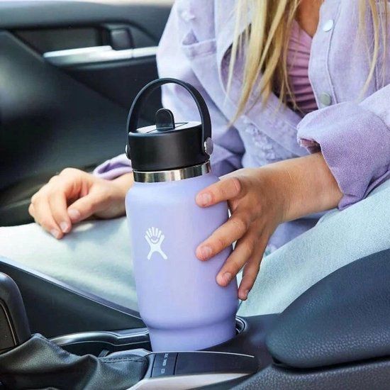 Hydro Flask Thermosfles 946ml met Rietje - Flex Straw Travel