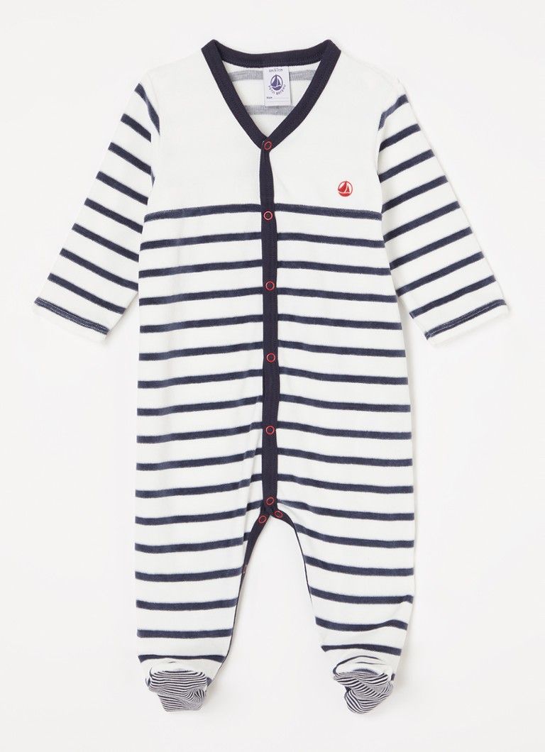 Petit Bateau Baby Outfit with Stripe Print