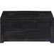 Maison Exclusive - Table basse noire 65x65x30 cm bois de manguier massif