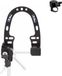 maxxi4you Setangebot M-Wave Booster fietsslot, multifunctioneel slot, kleur zwart, inclusief fietsbel