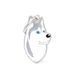 MyFamily Hond Medaille Gemaakt In Italië, Siberisch Husky, Hondenschotel, Emaille Metaal, Friends Collectie, 22x37 mm