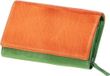 Mika Portefeuille groen/oranje dames leer