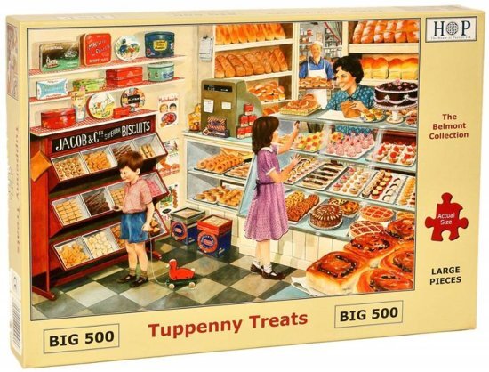 House Of Puzzles Tuppenny Treats Puzzel 500 XL stukjes