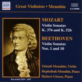 Outhere Yehudi Menuhin Mozart & Beethoven: Sonatas Volume 3 (CD)