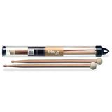 STAGG SHV5A-TIM F30 Paar Hickory Combo-Tip Drumsticks met houten en ronde vilten kop