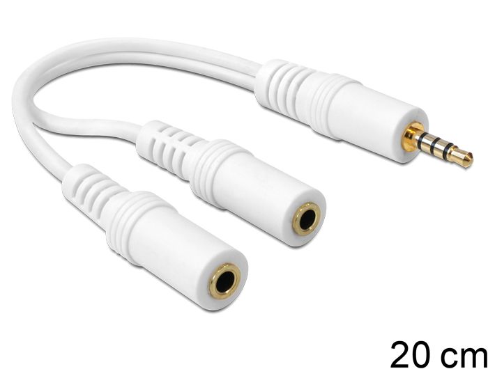 DeLOCK 65447 - USB 3.0 Adapter - 0.2m - Wit