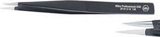 Wiha 32318 ESD-Pincet AA Spits 130 mm - Kleurloos - Plastic - Recht