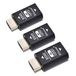 EVanlak Adaptateur Émulateur Passthrough HDMI EDID - 3-Pack - 4K - 3840x2160@60Hz