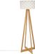 ATMOSPHERA CREATEUR D'INTERIEUR Atmosphera - Vloerlamp Moki - Bamboe en Wit - 150 cm