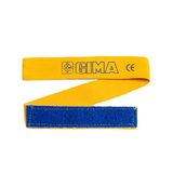 Gima - Tourniquet met klittenbandsluitsysteem, van rubber met teryleenafdekking, kleur geel, afmetingen 40 x 2,5 cm; 1 stuk
