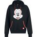 Mickey & Minnie Mouse Disney Mickey & Minnie Mouse - Trui met capuchon - Minnie Maus - Ears & Bow - Vrouwen - Zwart