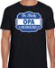 Bellatio Decorations Shoppartners Bv Cadeau t-shirt voor de beste opa voor heren - zwart met blauw - opa's - kado shirt / kleding - verjaardag / collega S