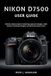 Nikon D7500 User Guide