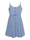 VERO MODA Zomerjurk 'FLICKA' blauw denim